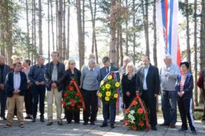 Delegacija Skupštine grada na Ruskom groblju u Jagodini povodom Dana oslobođenja Jagodine - 17.10.2017.god.