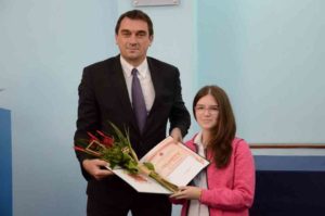 Života Starčević - načelnik školske uprave - dodela diploma - 17.10.2017. god.