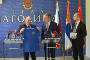 Ambasador Rusije Aleksandar Čepurin posetio Jagodinu - 20.04.2018. godine - slika 2